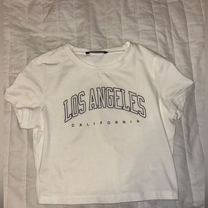White LA T-shirt